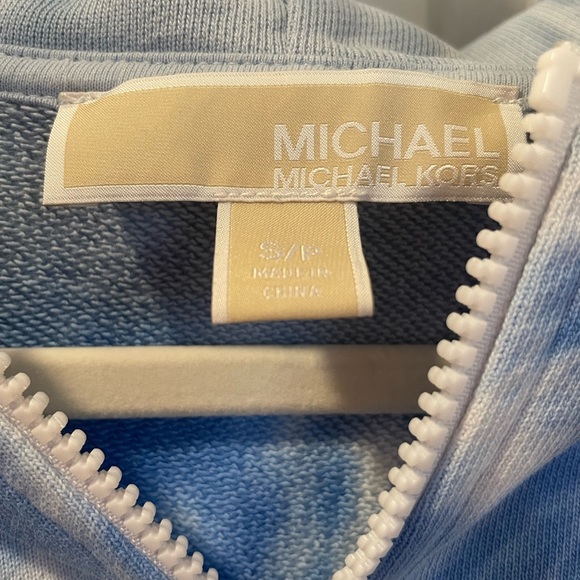 Micheal Kors tie dye blue jacket - Picture 3 of 6